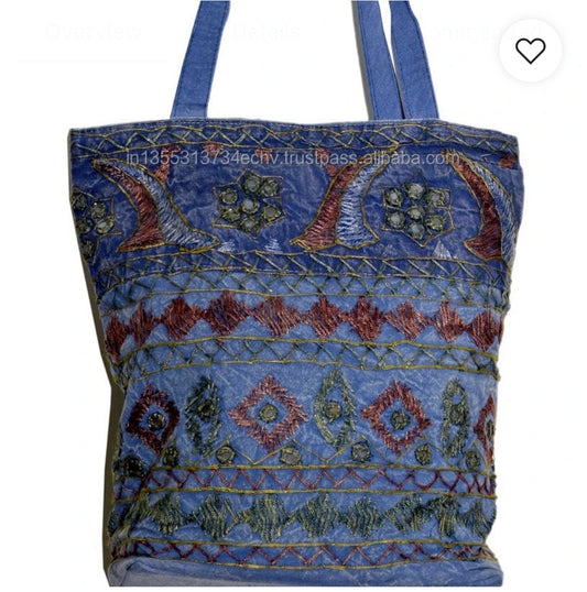 Handmade Ethnic Indian Tote Bag