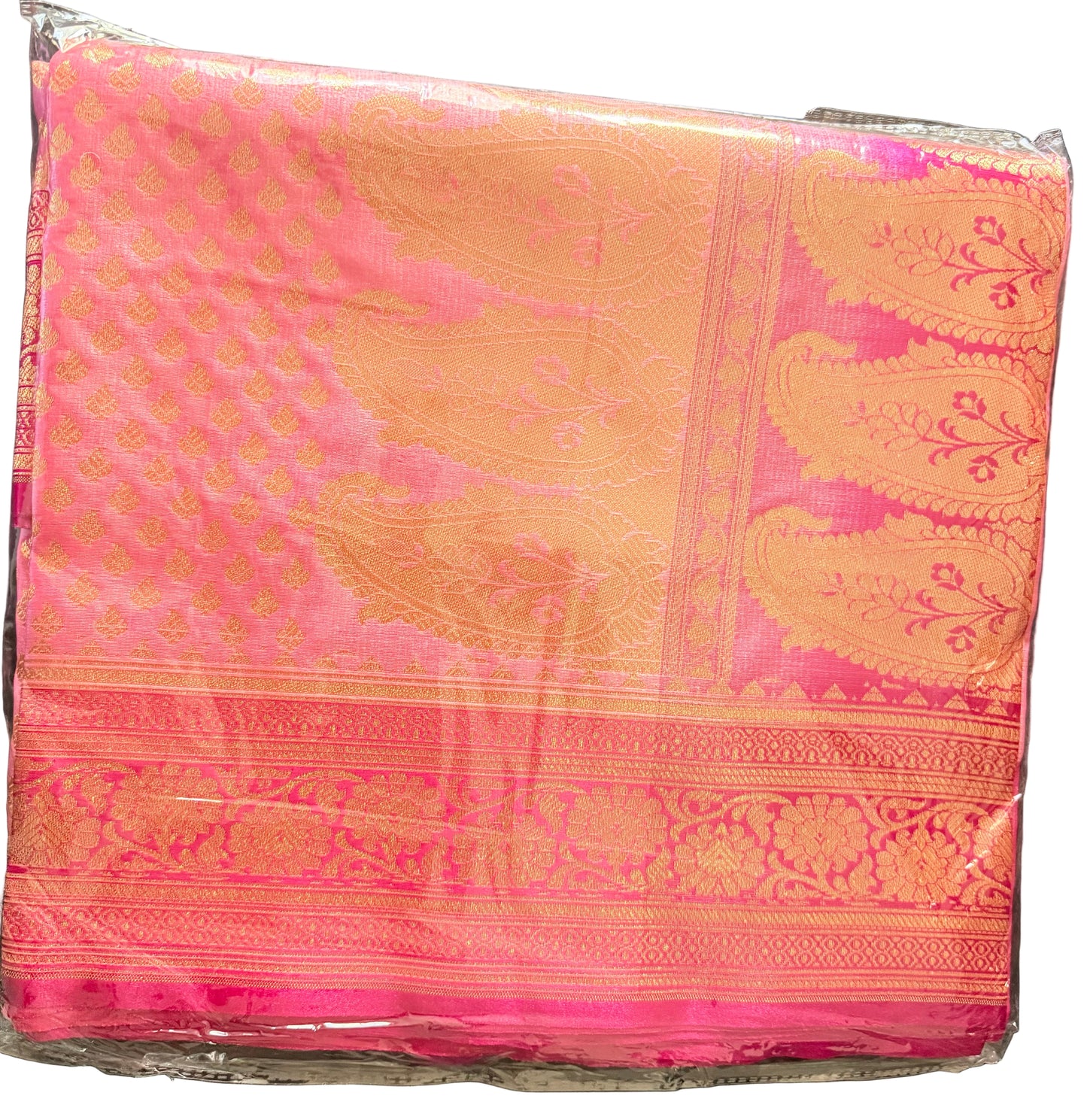 Banarasi Silk Saree, Traditional Indian, Handwoven, Multiple Colors, Wedding & Festival Wear