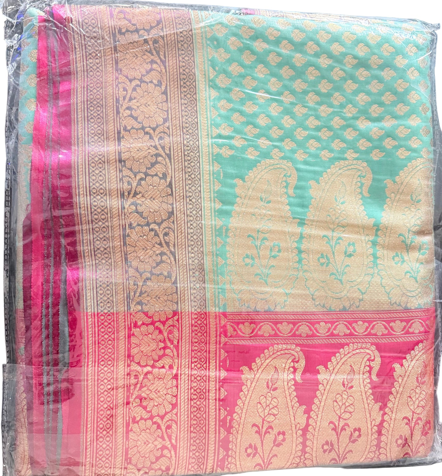 Banarasi Silk Saree, Traditional Indian, Handwoven, Multiple Colors, Wedding & Festival Wear