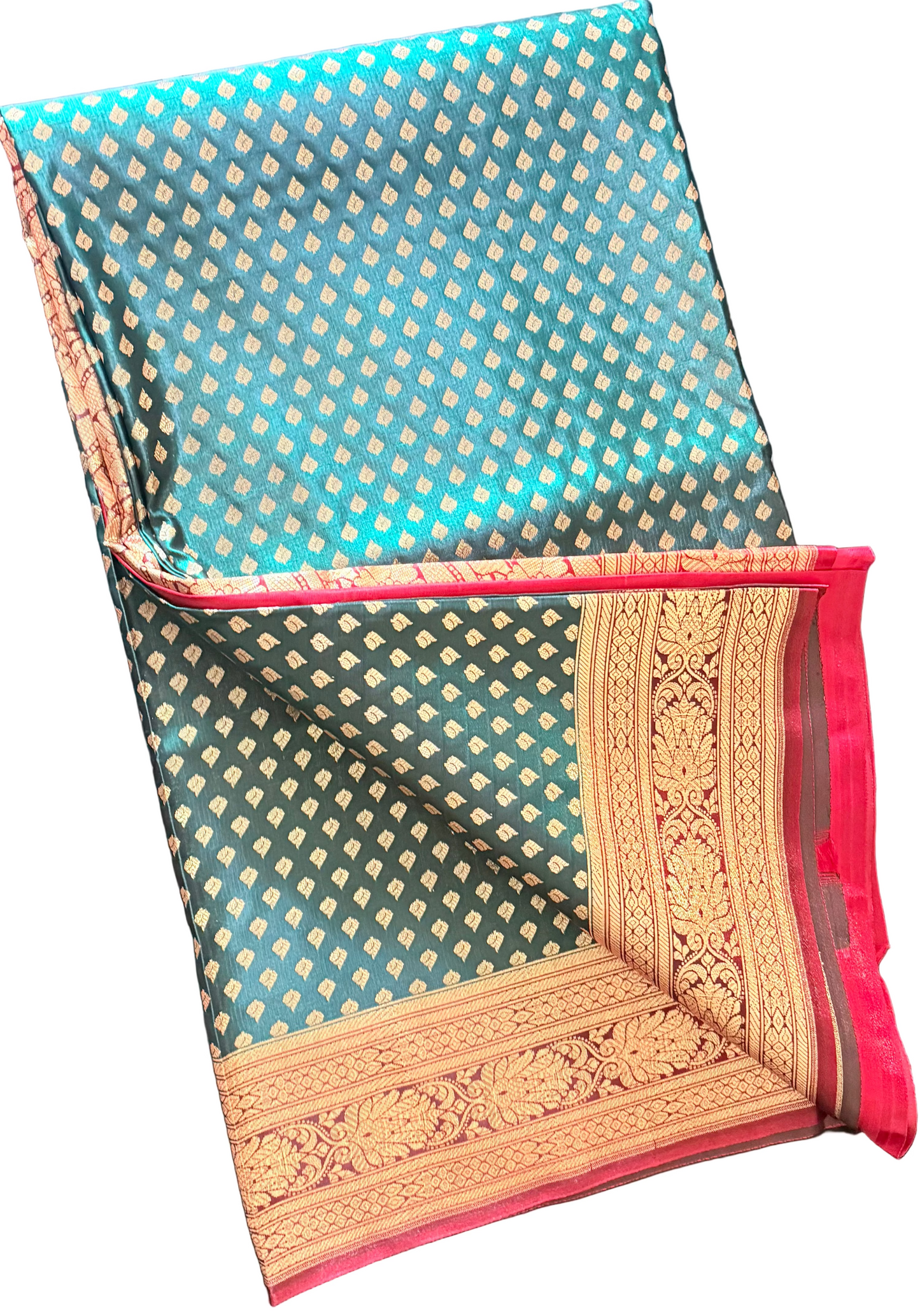 Banarasi Silk Saree, Traditional Indian, Handwoven, Multiple Colors, Wedding & Festival Wear