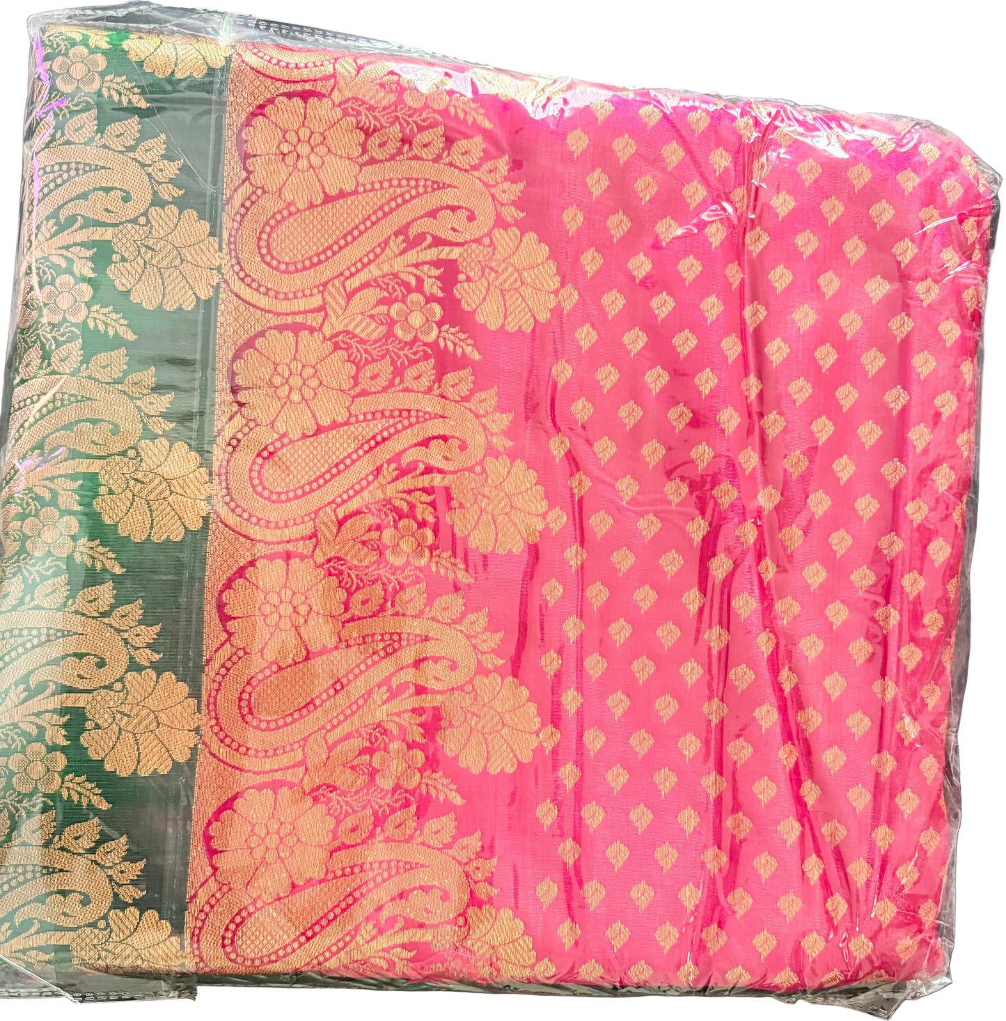 Banarasi Silk Saree, Traditional Indian, Handwoven, Multiple Colors, Wedding & Festival Wear
